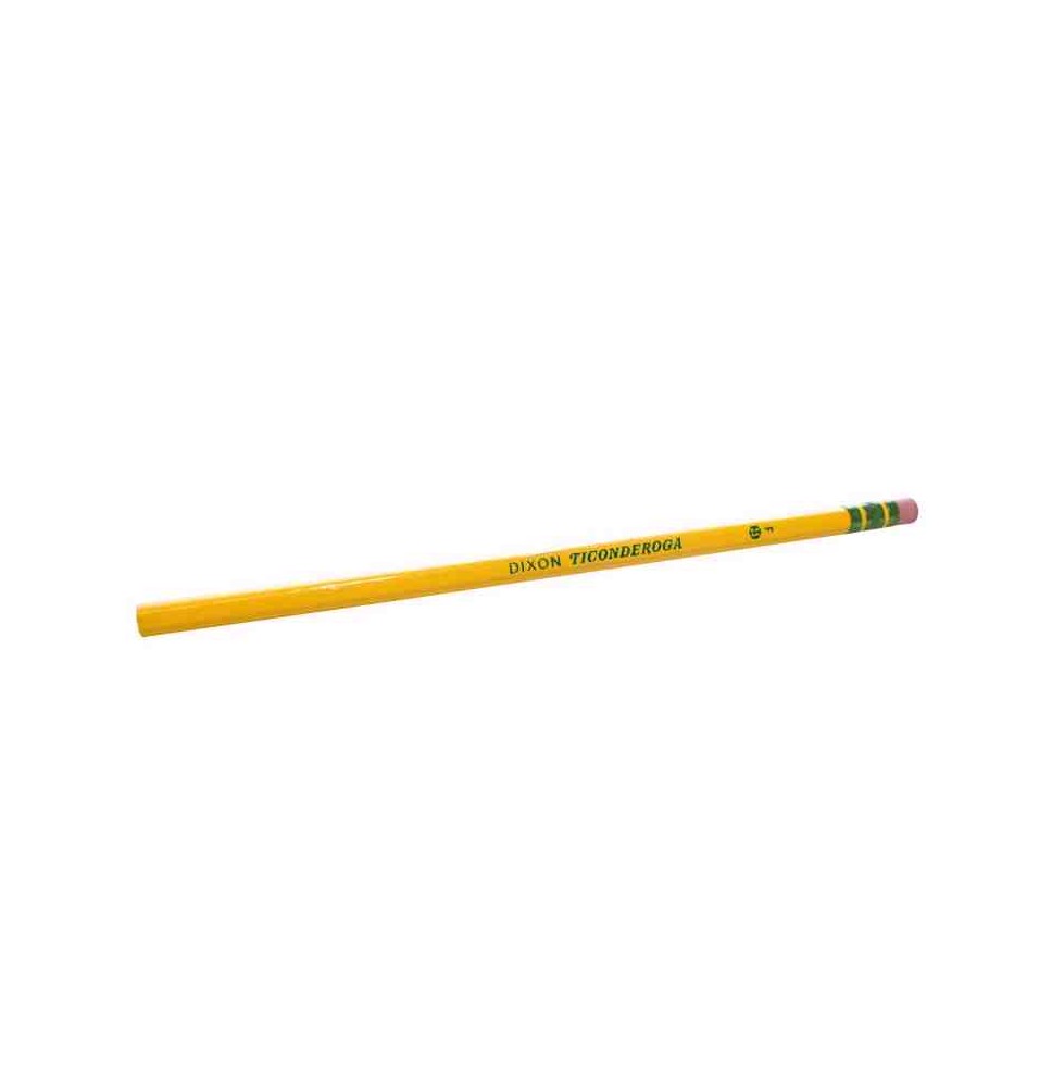 LAPIZ GRAFITO 2.5 TICONDEROGA HEXAG. E100 C2000