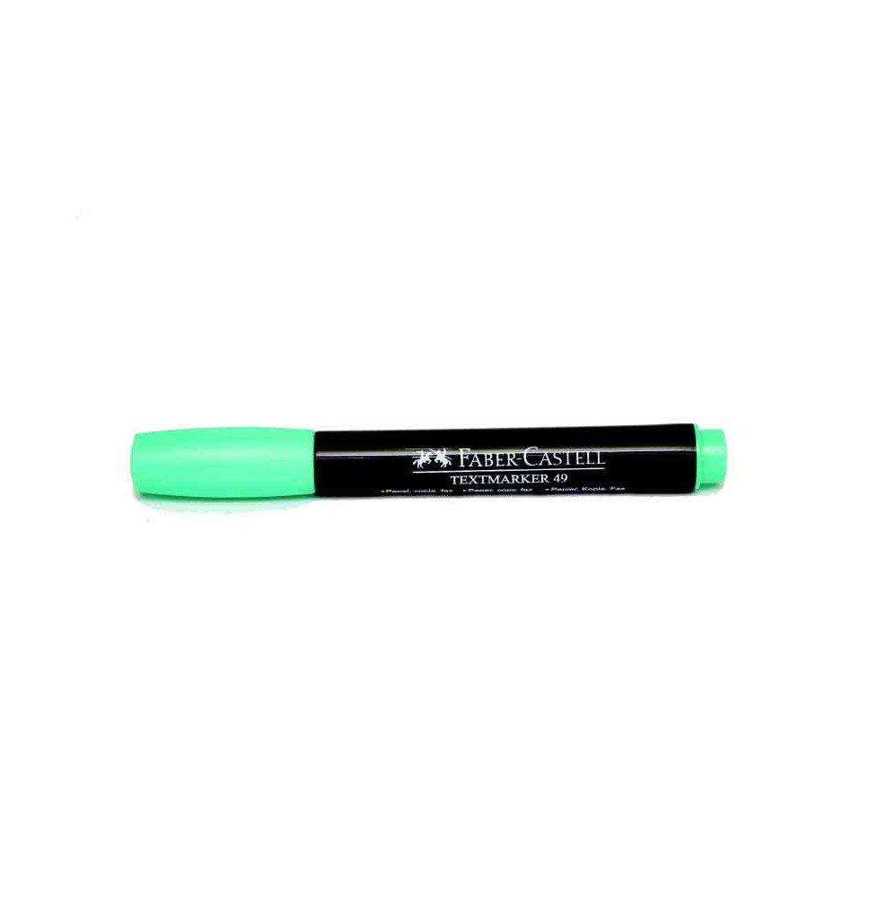 RESALTADOR GRUESO 49 FABER VERDE E.12 C.720