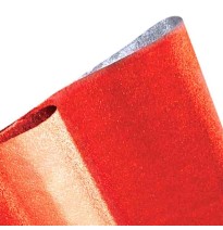 PAPEL MET. GOFRADO ROJO E.10 C.100