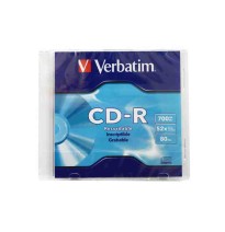 CD-R VERBATIM 52X 80MIN. 700MB. CAJA C1 E20 C100 94776