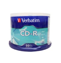 CD-R VERBATIM 52X 80MIN. 700MB TORRE C50 PZ 94691