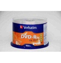 DVD-R VERBATIM 4.7GB 16X 120MIN. TORRE C50 9717697493