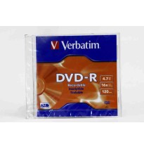 DVD-R VERBATIM 4.7GB 16X 120MIN. CAJA C1 95093