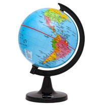 GLOBO TERRAQUEO 14.2CM AZUL CBASE PLAST GOBA 8609GT14 C18