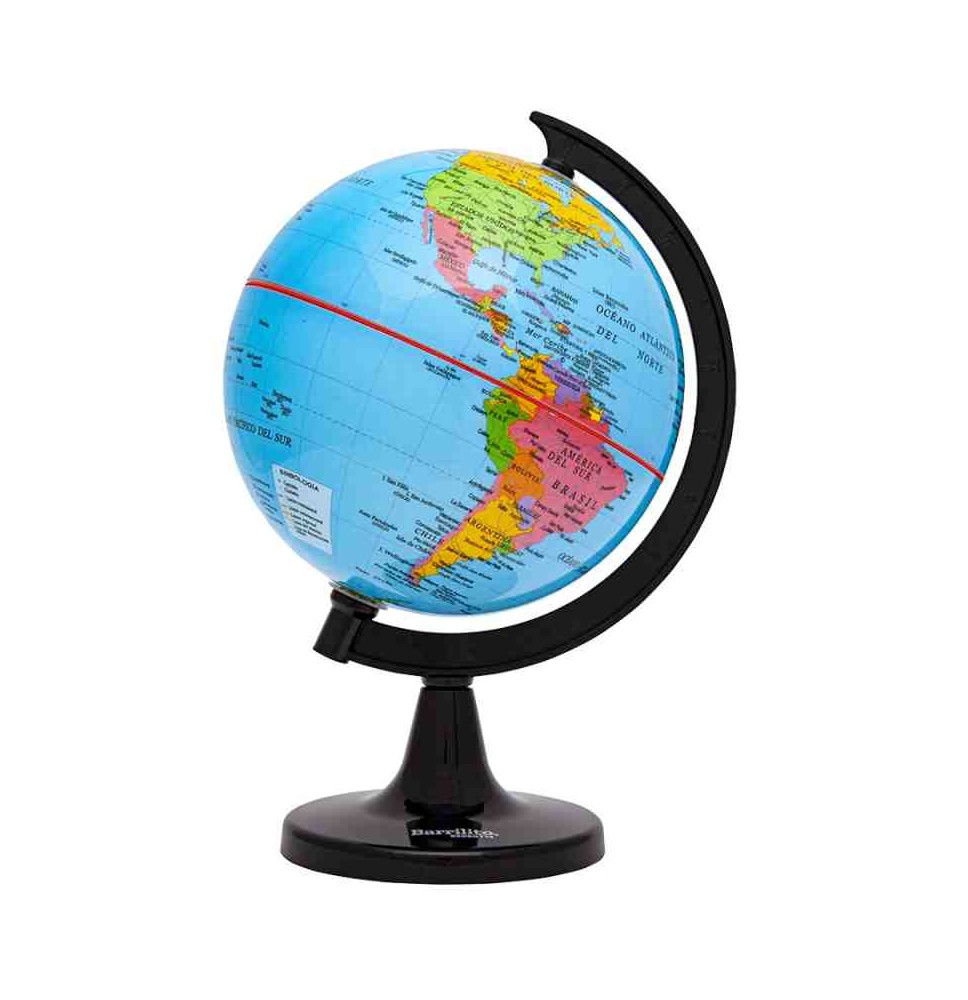 GLOBO TERRAQUEO 14.2CM AZUL CBASE PLAST GOBA 8609GT14 C18