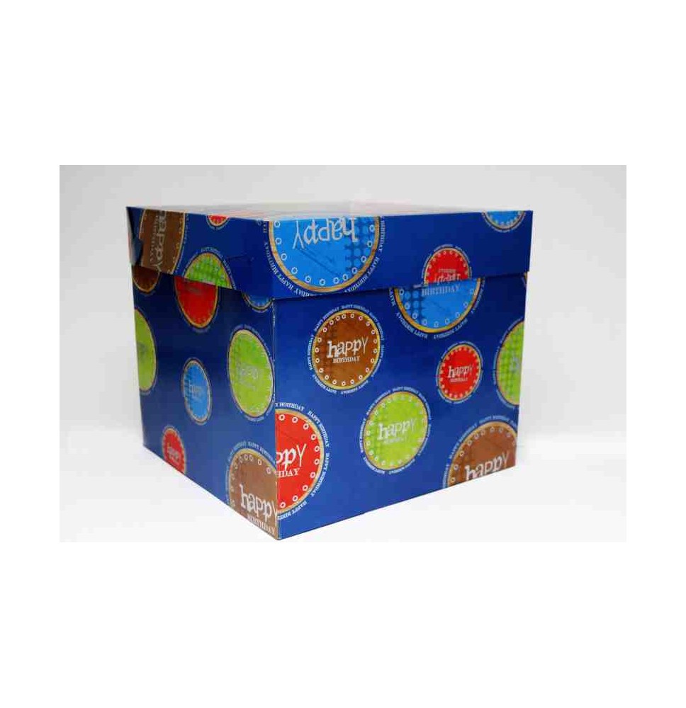 CAJA CUBO FELICIDADES SLIC. GOSTECH 2 28X28X26C. E10