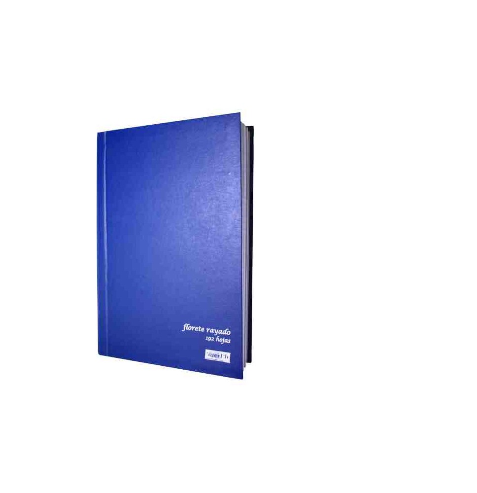 LIBRO FLORETE GRIS AZUL INTERLIB FF.192H.E.5 C.25
