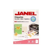 ETIQUETA PIMP. LASER JANEL CTA. PAQ.C25H. C.20