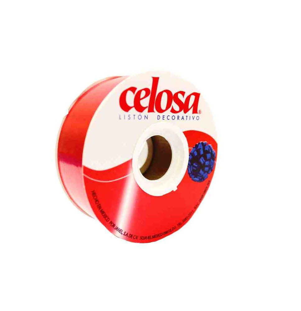LISTON CELOSA 9 ROJO 019 JANEL 50M. C.32