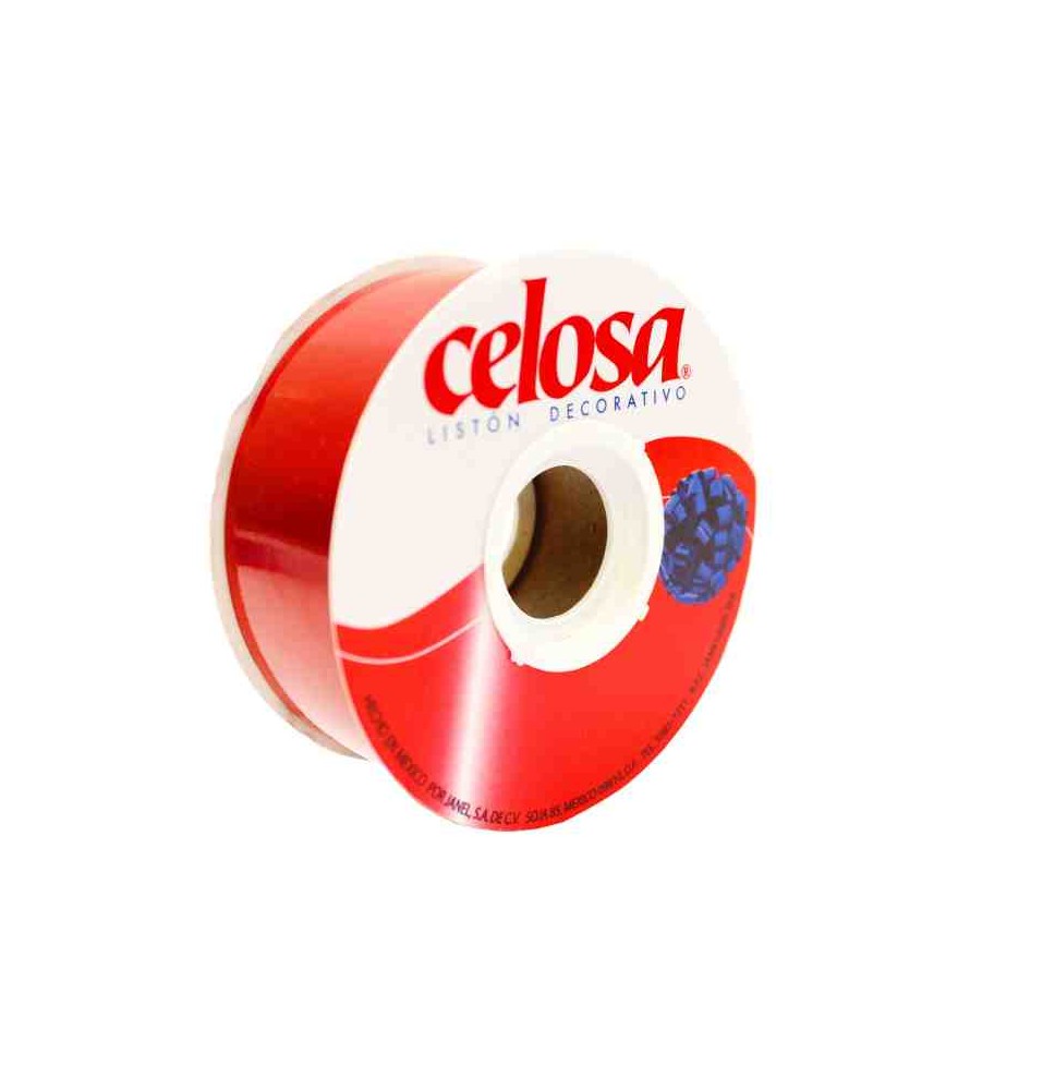 LISTON CELOSA KRYSTAL 9 ROJO 332 JANEL 50M C.32