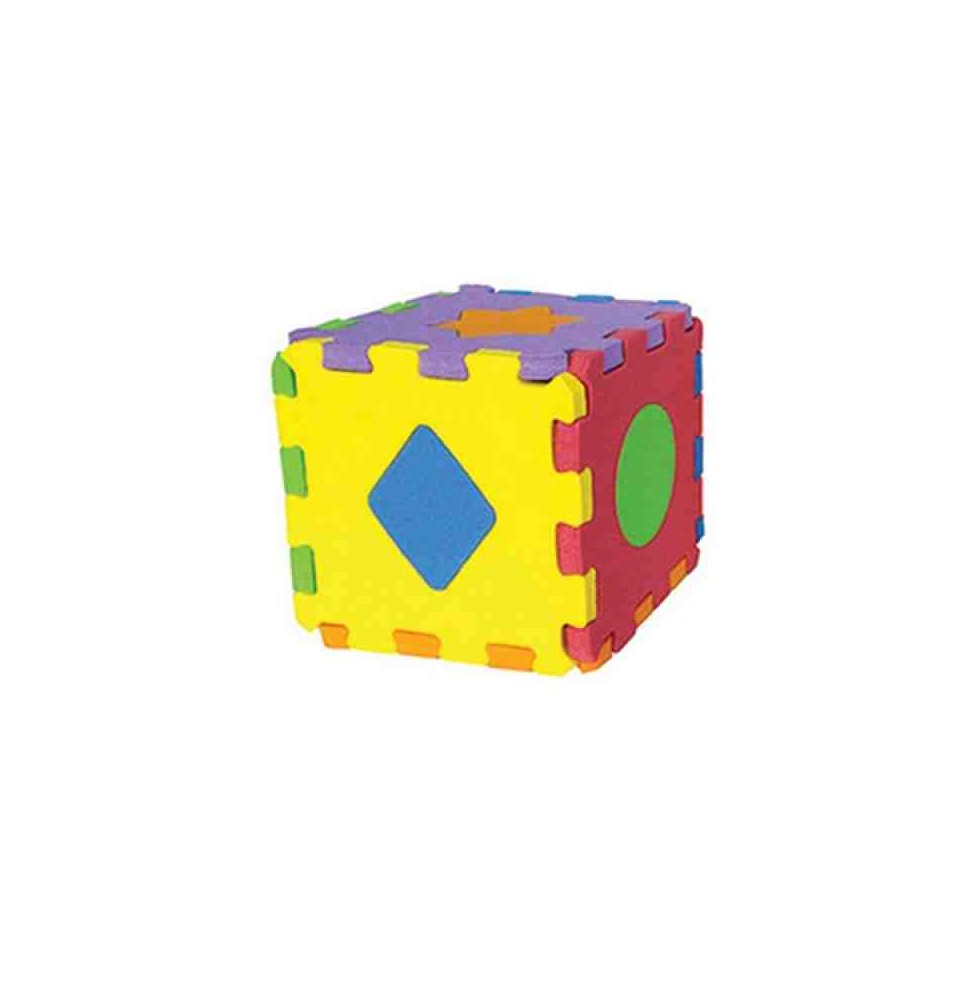 FOAMY CUBO GEOMETRICO GDE. EVAFLEX EV-255 BL.C1 E.60