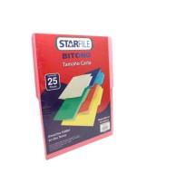 FOLDER BITONO CTA. STARFILE ROSA PAQ.C25 C.20