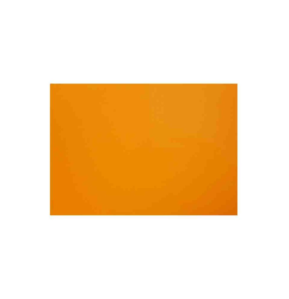 PAPEL LUSTRE SATINADO 49X66 CM. NARANJA 605 E.25 C.500