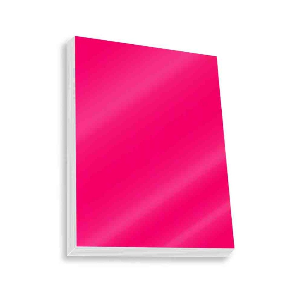 PAPEL LUSTRE SATINADO 49X66 CM. ROSA MEX. 821 E25 C500