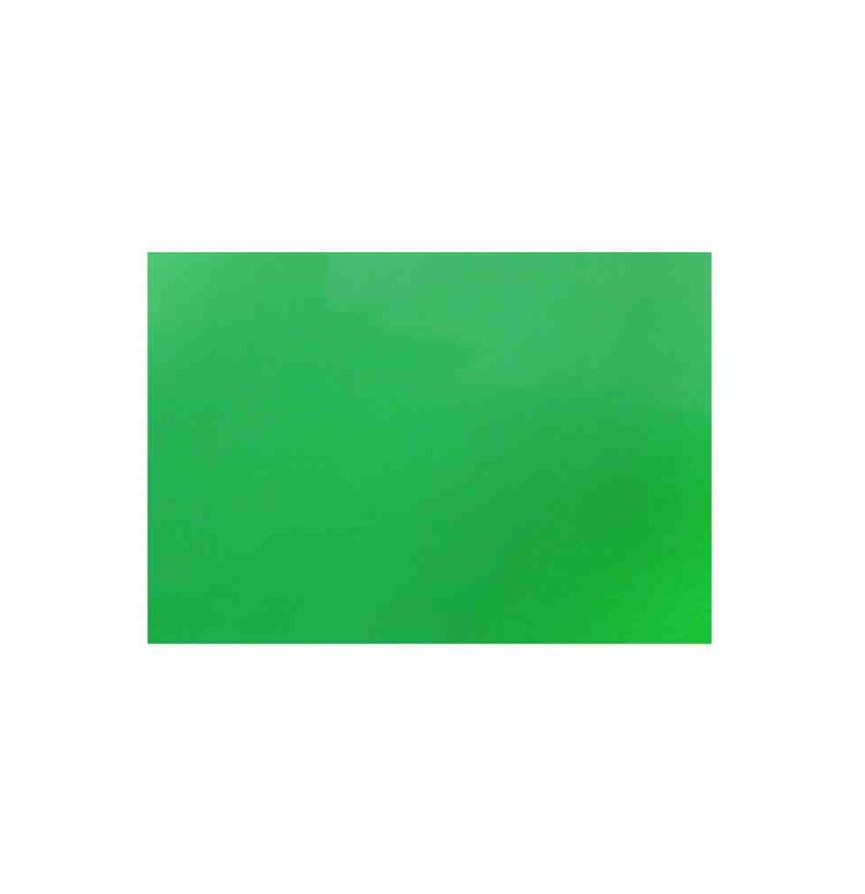 PAPEL LUSTRE SATINADO 49X66 CM. VERDE BAND. 441 E25500