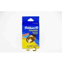 CHINCHETAS CJA.C100 PZ. DORADO PELIKAN C.50