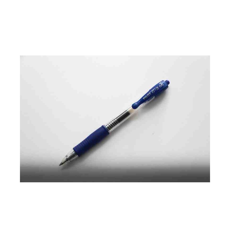 BOLIGRAFO GEL G-2 PILOT 0.5MM RT AZUL E.12144864