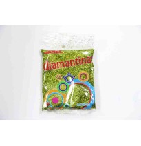 DIAMANTINA FINA BOL. 50G. 06 VERDE LIMON E.20