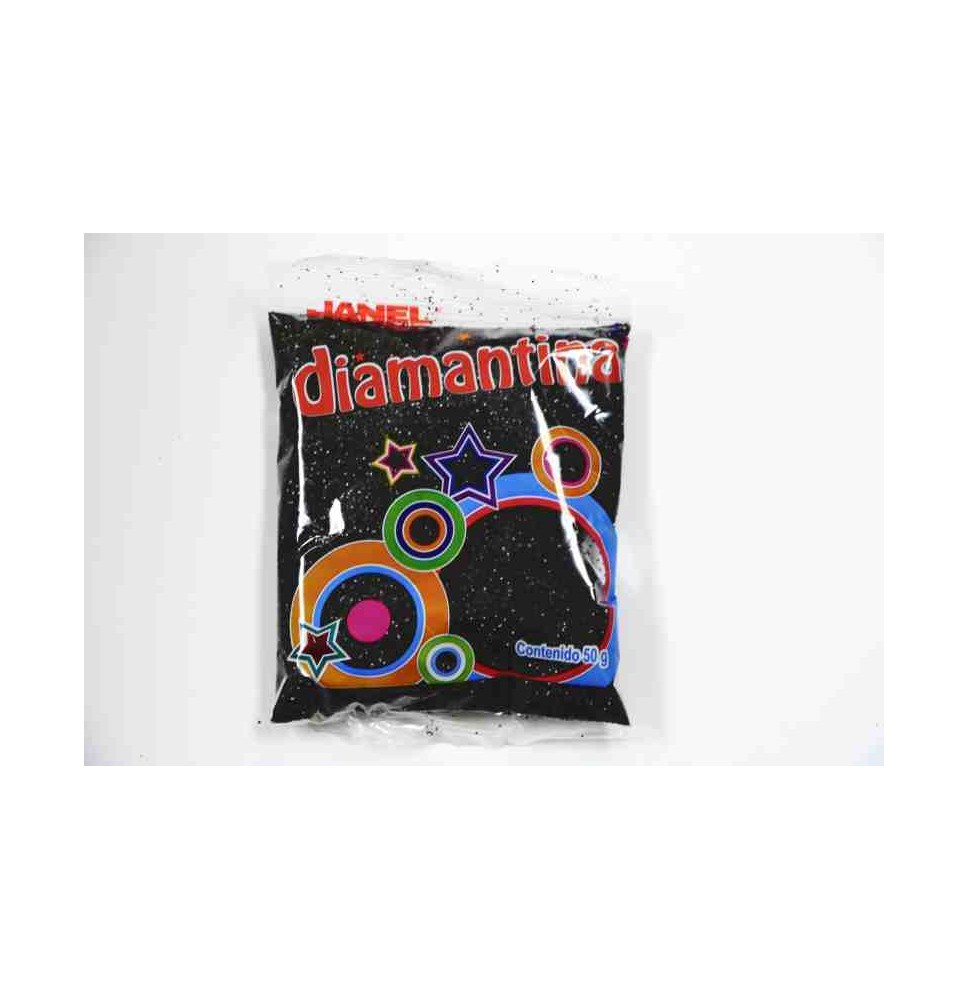 DIAMANTINA FINA BOL. 50G. 16 NEGRO E.20
