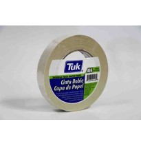 CINTA ADH. DOBLE CAPA PAPEL 24X33 TUK 404 C.36