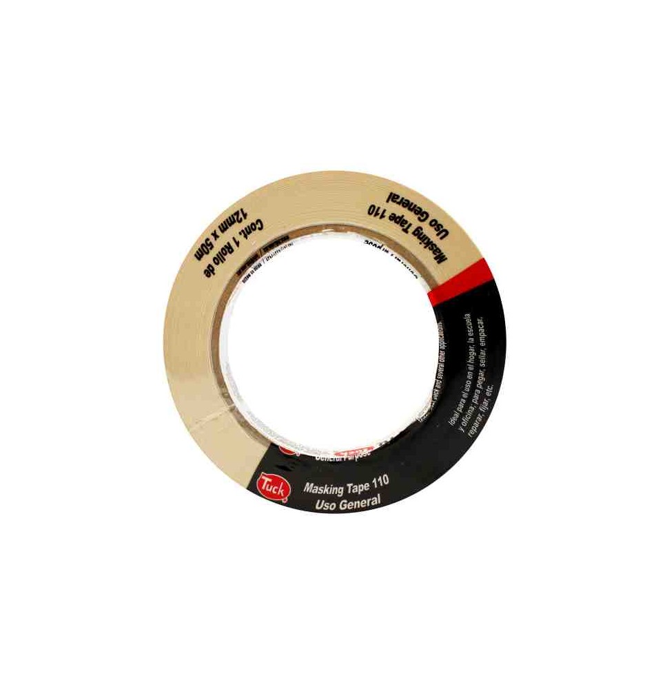 CINTA MASKING TAPE 12X50M. 110 TUK BOLSA NGA.USO GRAL.72