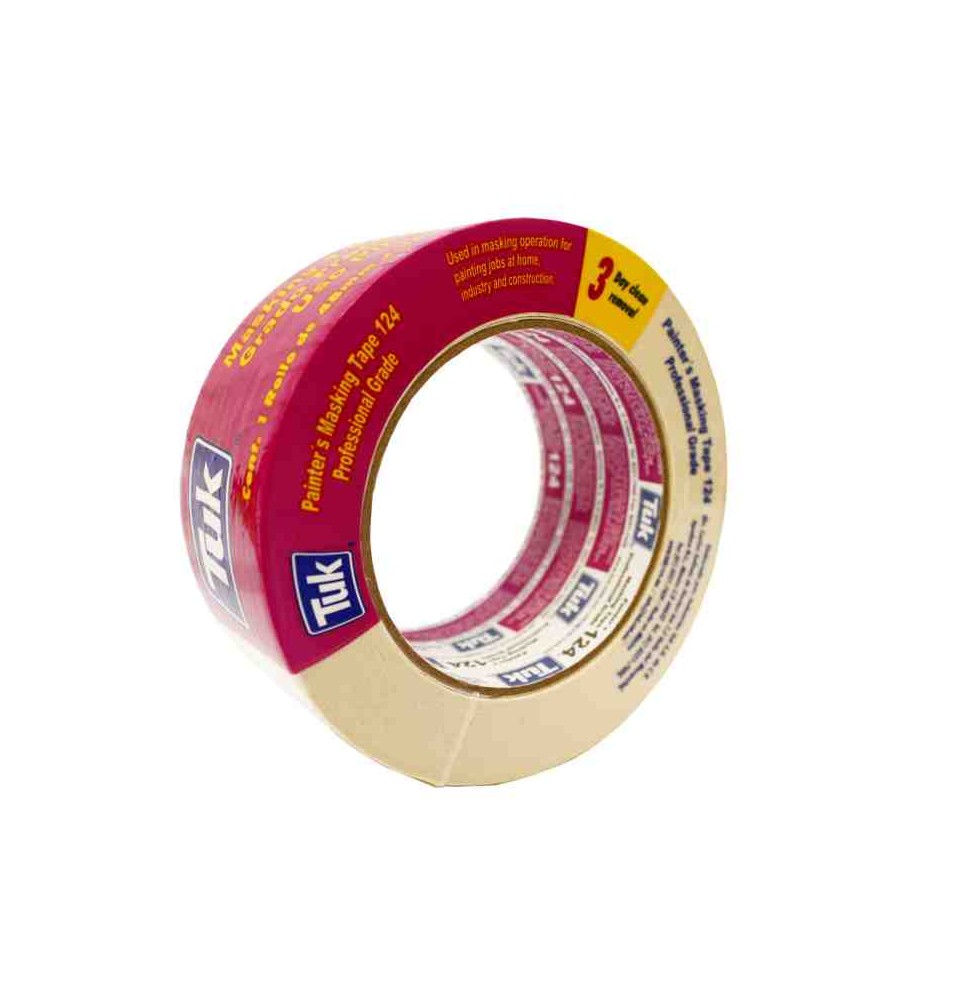 CINTA MASKING TAPE 48X50M. 124 TUK BOLSA MORADA PRO. C24