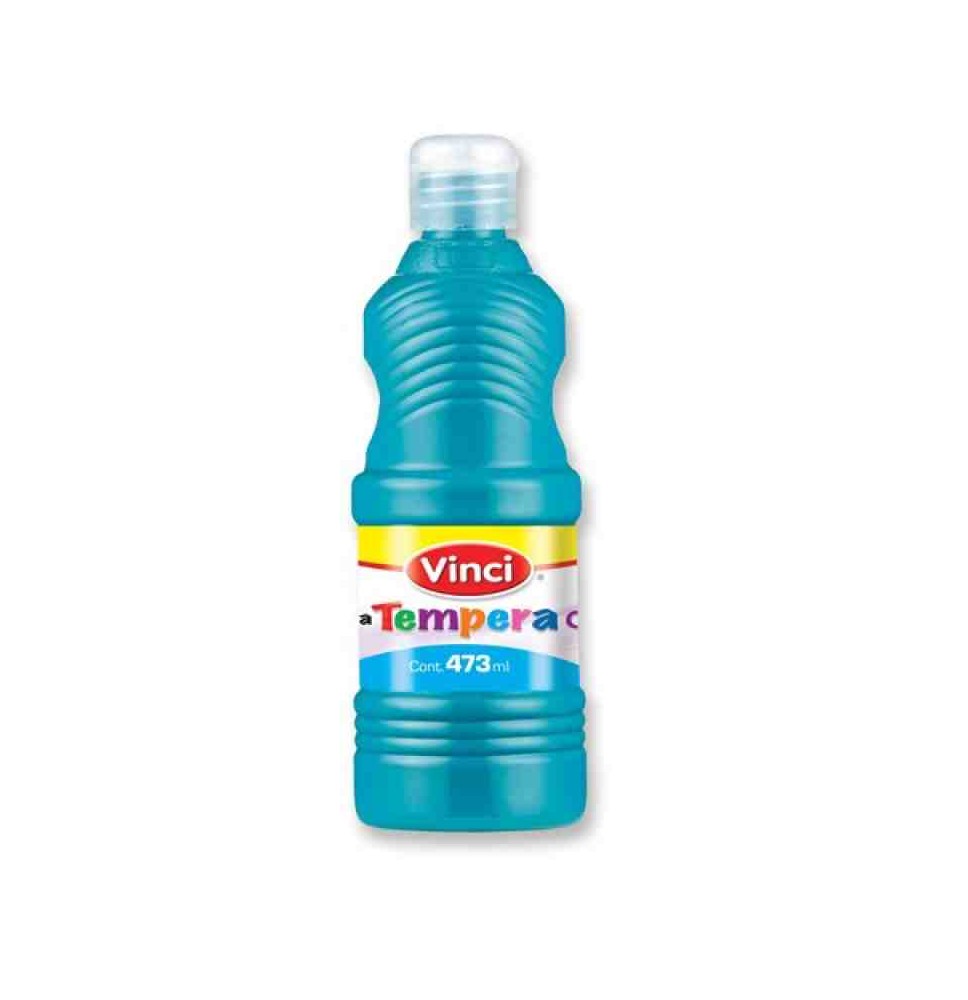 PINTURA TEMPERA VINCI 473ML. TURQUESA C.12