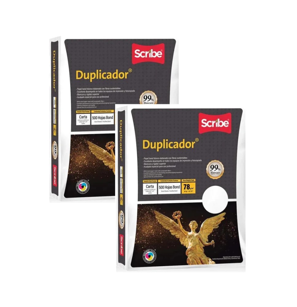 PAPEL BOND BCO. CTA. 98 DUPLICADOR 75G. MILL. E.5 C.5