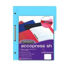 FOLDER CBROCHE OFI. AZUL CL. ACCOPRESS P-4564 C.140