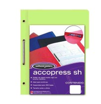 FOLDER CBROCHE OFI. VERDE CL. ACCOPRESS P-4569 C.140