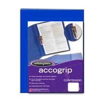 FOLDER CPALANCA OFI. AZUL OBS. ACCOGRIP P-0973 E.4 C.48